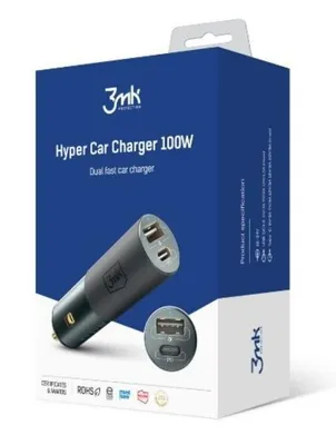 Produktbild von 3MK Handy-Ladegerät fürs Auto Auto Ladegerät 5903108464567