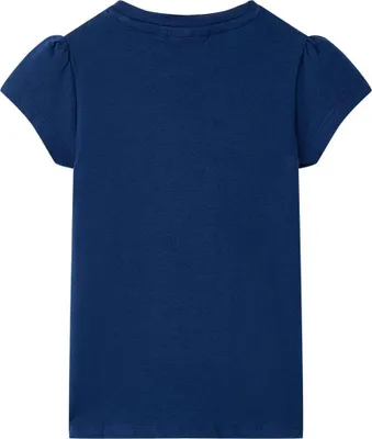 Produktbild von vidaXL Kinder-T-Shirt Marineblau 116