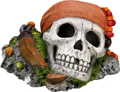 Zdjęcie produktu dla Ozdoby Aqua "PIRATEN TOTENKOPF" 14,5 x 12,5 x 8,5 cm