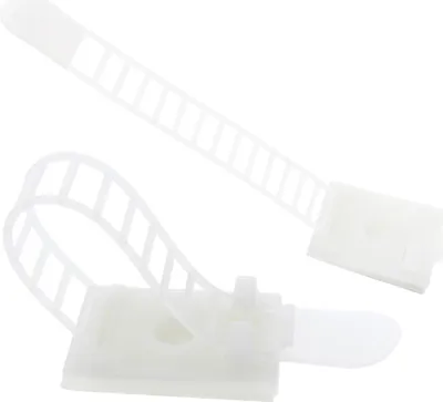 Produktbild von InLine Kabelbinder Bündelklemme 94mm, natur, 10 Stück, 30 g, 120 mm, 205 mm, 30 mm, 38 g, 700 cm³