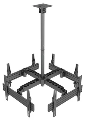 Produktbild von Equip Pro - Klammer - Kunststoff, Aluminium, Stahl - Schwarz - Bildschirmgröße: 81.3-165.1 cm (32"-65")