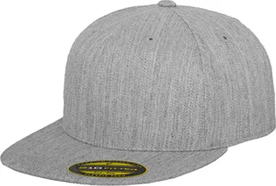 Produktbild von Urban Classics Flexfit Premium 210 Fitted Cap Trucker Einfarbig Basic Retro, Größe: S/M; Farbe: Heather