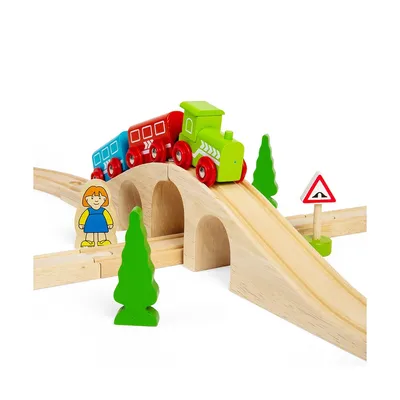 Obrázok produktu pre Bigjigs Rail Dřevěná vláčkodráha osmička