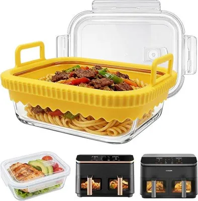 Obrázek produktu pro Příslušenství pro fritézy Ninja (model AF400EU // DZ400EU) a fritézy COSORI s dvěma komorami o objemu 8,5 litru