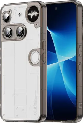 Produktbild von Hülle für Nothing Phone (3) - Phonesta HybridAir Back Cover - Schwarz