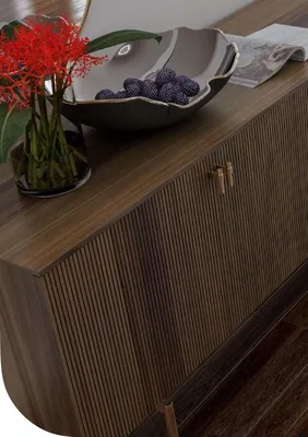 Image de Commode de salon haute de luxe Buffet Armoire au sol Buffet moderne