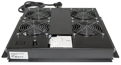 Productafbeelding van Intellinet 712866: Intellinet dakventilatie-unit voor netwerkserverkasten, met 4 ventilatoren en thermische regeling
