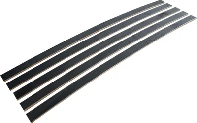 Produktbild von Coemo Federholzleisten Ersatzleisten für Lattenrost im Set 5 Stk 1140x35x12 mm Anthrazit