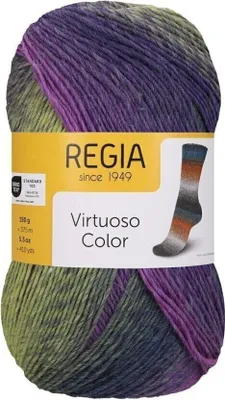 Zdjęcie produktu dla Regia Virtuoso Color Forget Me Not Przędza dziewiarska