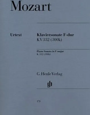 Image de Mozart, Wolfgang Amadeus - Klaviersonate F-dur KV 332 (300k)