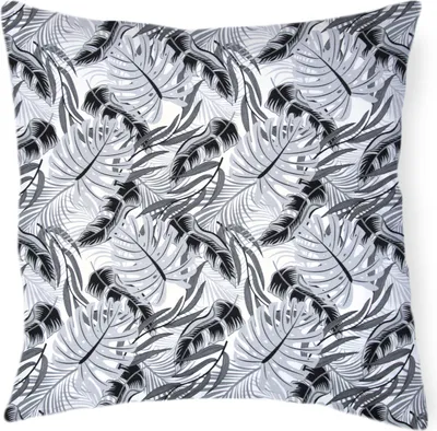 Produktbild von Amilian Dekoratives Kissen 80x80 cm Dekokissen mit Füllung, Zierkissen mit Kissenbezug, für Schlafzimmer Wohnzimmer, mit Reißverschluss
