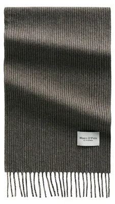 Imagen del producto de Marc O'Polo bufanda Woven Scarf Wooden Earth marrón oscuro