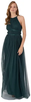 Produktbild von Anaya with Love Damen Maxikleid für Damen, trägerlos, ärmellos, mit Schlüsselloch-Ausschnitt im Rücken