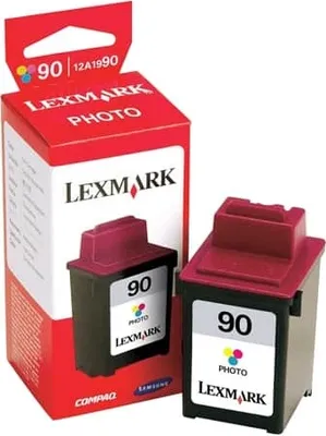Produktbild von Lexmark #90 / 12A1990E Photo Color Print Cartridge, 64 x 51 x 109 mm, Tintenstrahl