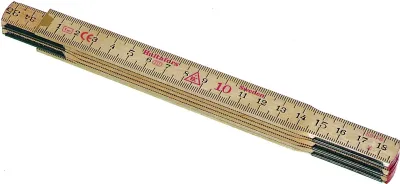 Image de Hultafors Gliedermaßstab Länge 1 Meter, aus schwedischer Glasbirke