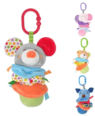 Produktbild von Lorelli Baby Plüschtier, Vibration, C-Ring, Faltenzonen, Greifling, Spielbogen