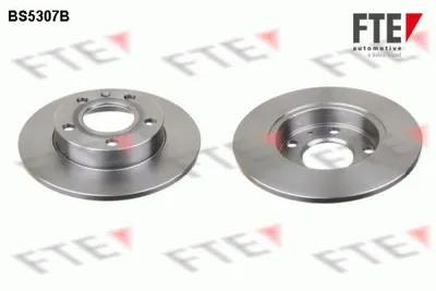 Image de 2 disques de frein arrière complets Ø 245 mm 10 mm FTE pour entre autres AUDI A4