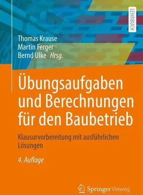 Obrázek produktu pro Übungsaufgaben und Berechnungen für den Baubetrieb