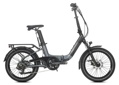 Produktbild von JOBOBIKE Ace Pro - Schwarz - E-Bike - 20 Zoll - 250W Motor - 80 km Reichweite - 7-Gang - Hydraulische Scheibenbremsen - 540Wh Akku - Tiefeinsteiger - Federgabel