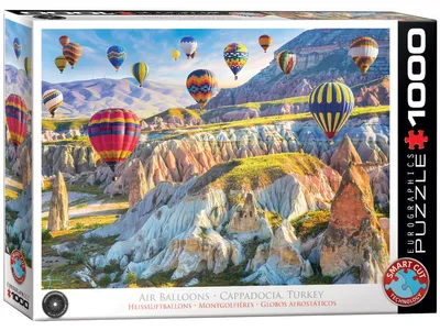 Immagine prodotto di EUROGRAPHICS Puzzle Palloncini sopra la Cappadocia, Turchia 1000 pezzi