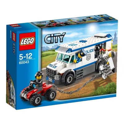 Produktbild von LEGO City Flucht aus dem Gefangenen-Transporter 60043