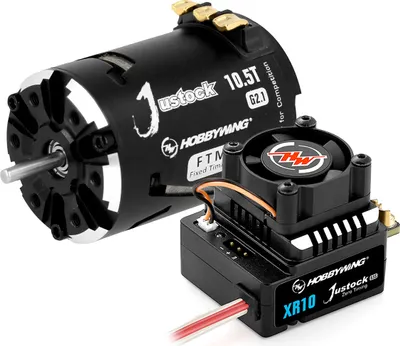 Produktbild von Hobbywing Xerun Justock Combo G3S mit 10.5 Turn 4000kV für 1:10 Stock