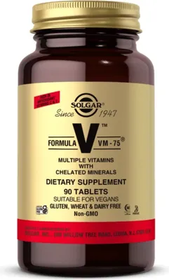 Productafbeelding van Solgar Dietary supplements Formula VM75, BI8359