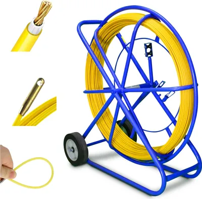 Immagine prodotto di Extralink Sonda Passacavi in Fibra FRP 10mm 100m Gialla