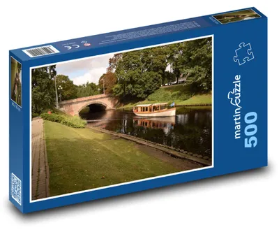 Zdjęcie produktu dla Puzzle 500 Łotewski Kanał Żeglugowy - martinpuzzle