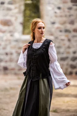 Produktbild von Miederweste Schwarz "Odette"  XXL