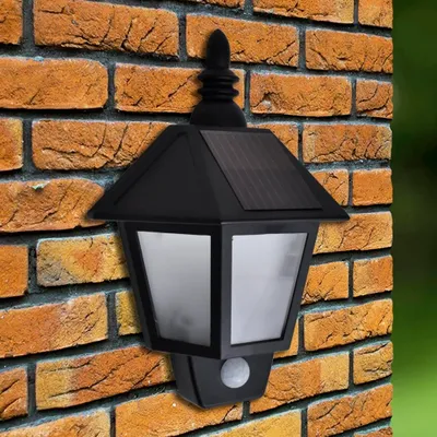 Immagine prodotto di Lampada Solare da Parete con Sensore di Movimento 2 pz