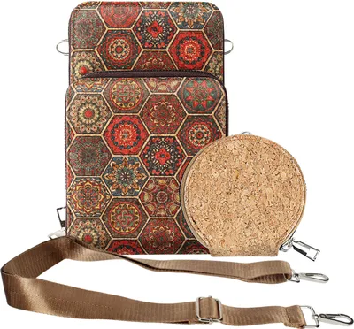 Produktbild von Avizar, Korktasche, CorkInspire Collection, Reißverschluss, Mehrfarbig