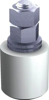 Immagine prodotto di Guida in nylon per cancello scorrevole 30 mm
