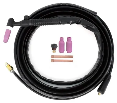 Obrázek produktu pro Svařovací hořák WIG, ergonomická rukojeť, vysoký proud, 4 metry