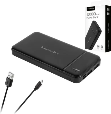 Obrázek produktu pro Powerbanka Kruger&Matz KM0903 10000 mAh černá (KM0903)