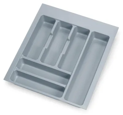 Produktbild von Emuca Optima Universal 450 Mm Besteckkasten Silber  Silber One Size