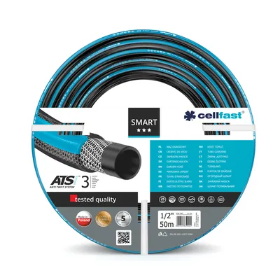 Produktbild von CELLFAST SMART ATSV, 50 m, Über Boden, Schwarz, Blau, 25 bar, -20 - 60 °C