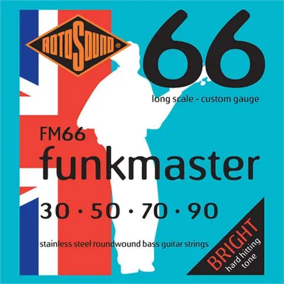 Obrázek produktu pro Rotosound FM66 Struny pro baskytaru
