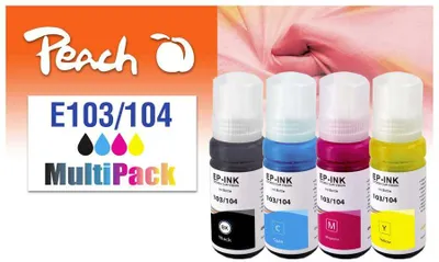 Immagine prodotto di Peach PI200-899 Peach Patrone Epson 103/104 MultiPack bk,c,m,y rigenerato