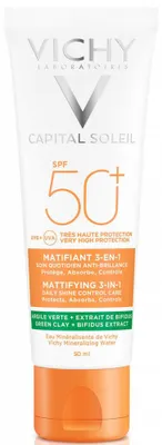 Produktbild von Vichy – Mattierende 3-in-1 SPF50+ Capital Soleil – 50 ml