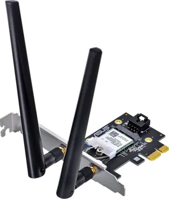 Obrázok produktu pre ASUS PCE-AXE5400, Interný, Kábel, PCI Express, WLAN, Wi-Fi 6E (802.11ax), 2402 Mbit/s
