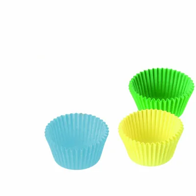 Immagine prodotto di Pirottini di carta Dr. Oetker Ø 3 cm, pirottini di carta per muffin colorati, pirottini per cupcake, muffin e budino, colore: giallo/verde/blu (quantità: 180 pezzi)