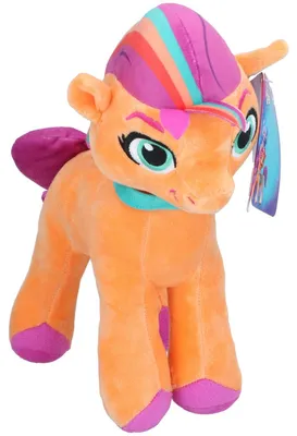 Produktbild von My Little Pony Kuschelfigur - Sunny Starscout - 28 cm - Plusch Stofftier - Cartoon