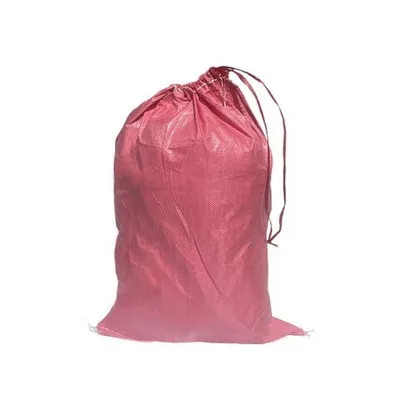 Produktbild von 25x Schwerlastsack Gewebesack Hochwassersack Getreidesack Lagersack PP mit rotem Streifen mit Band 500 x 800 mm 30 kg rosa