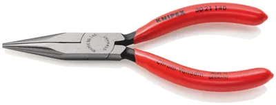 Produktbild von Knipex 30 21 140, Spitzzange, 2 mm, 4,2 cm, Stahl, Kunststoff, Rot