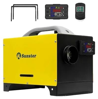 Immagine prodotto di Riscaldamento a gasolio, potenza 8 kW, display LCD e telecomando, 8 kW