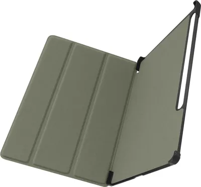Produktbild von Avizar, Klapphülle für Samsung Galaxy Tab S7 FE Standcase Betrachter / Tippen, Schwarz