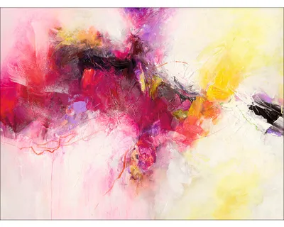 Produktbild von Leinwandbild Colourful Way I 116x84 cm