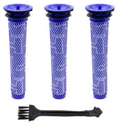 3er-Pack Vorfilter für Dyson V6/V7/V8, DC58–DC62