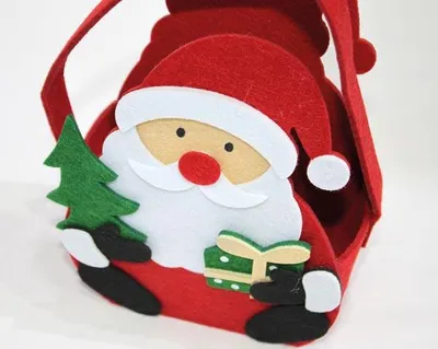 Produktbild von Santa-Filztasche XL 41x16cm